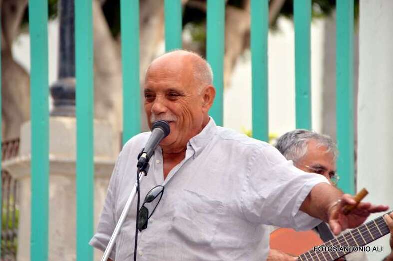 Claudio Ojeda, en un acto de El Casino de Telde (Foto TA)